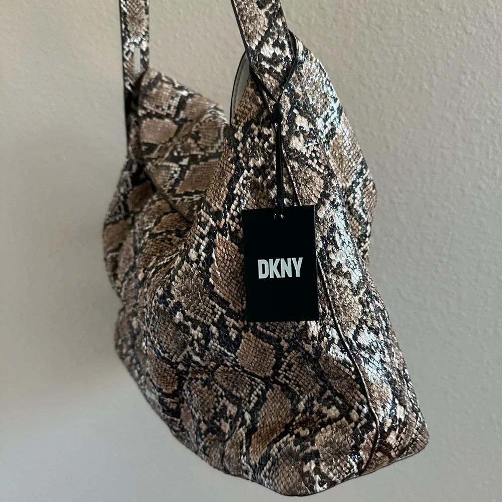 DKNY Python Tania Hobo Bag
